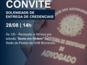Entrega de Credenciais