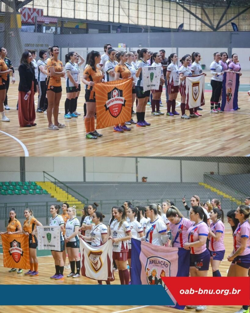 Equipe União do Vale representa a advocacia feminina no Campeonato Estadual de Futsal