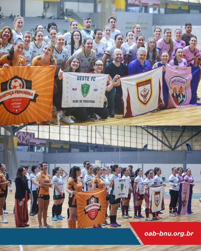 Equipe União do Vale representa a advocacia feminina no Campeonato Estadual de Futsal