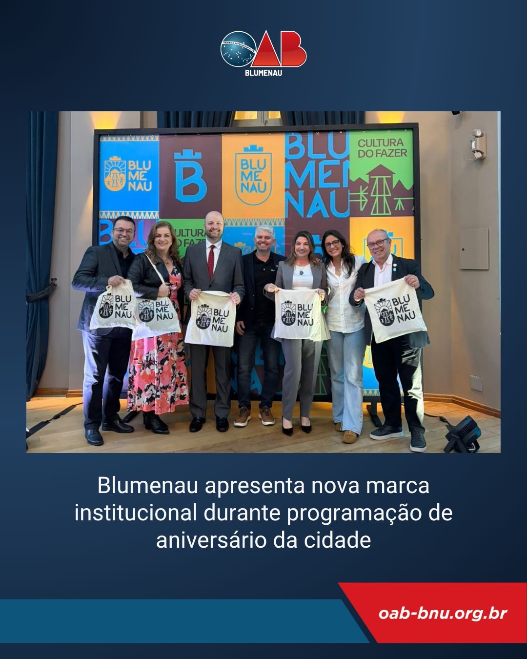Nova identidade projeta Blumenau para o futuro e valoriza a história da cidade Nova identidade projeta Blumenau para o futuro e valoriza a história da cidade