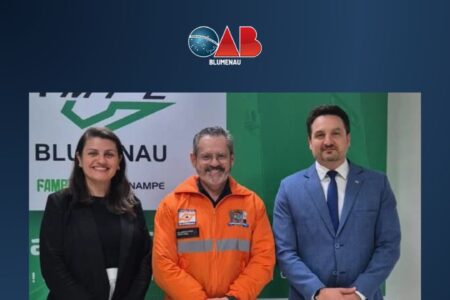 OAB Blumenau cria “Comissão Temporária de Desastres Naturais”, para cuidados e orientação à advocacia