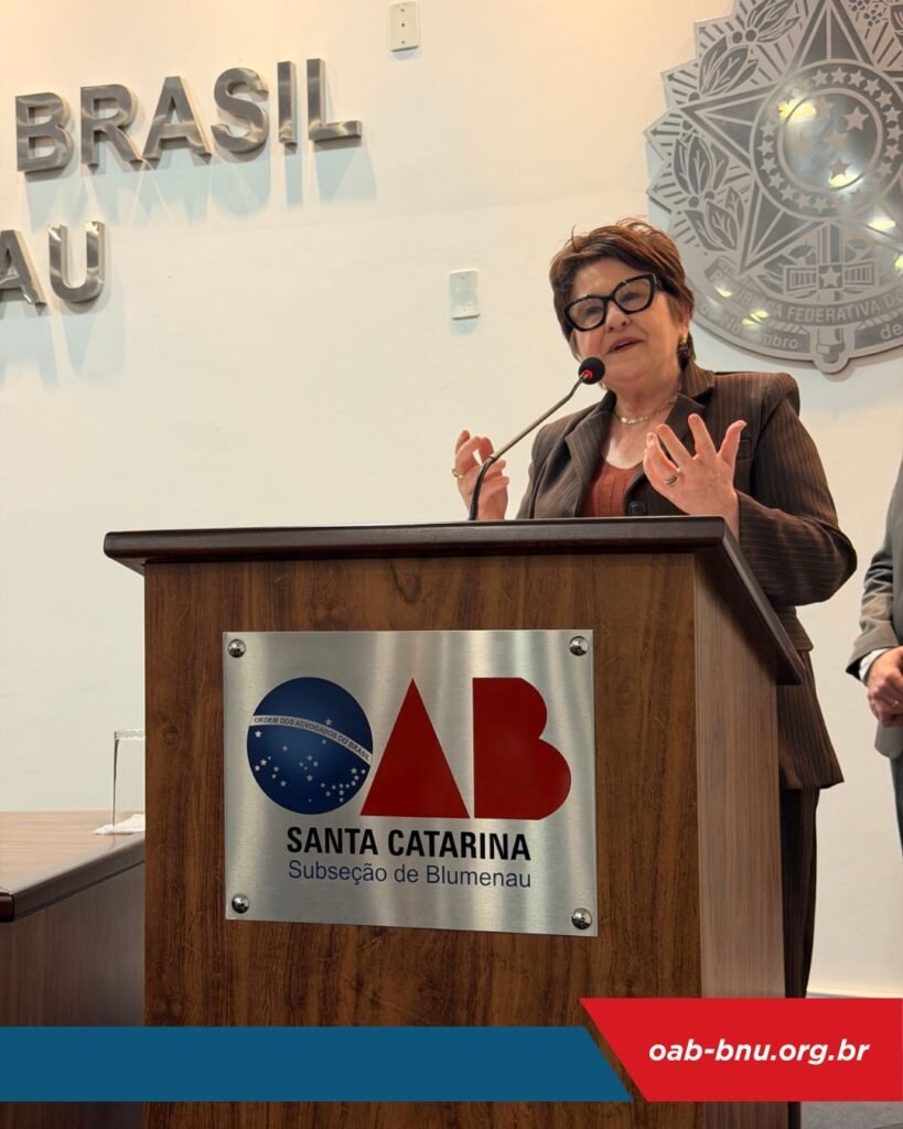 OAB Blumenau sedia Semana Acadêmica de Direito da FURB e aproxima estudantes da prática jurídica