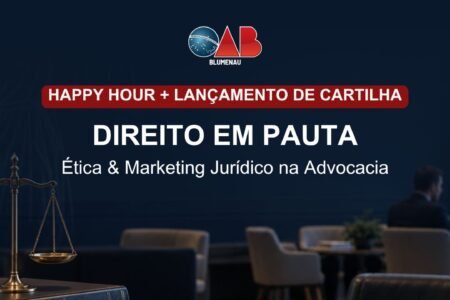 OAB Blumenau lança cartilha sobre ética e marketing jurídico em roda de conversa