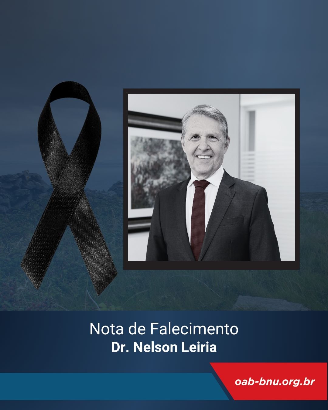 NOTA DE FALECIMENTO NOTA DE FALECIMENTO