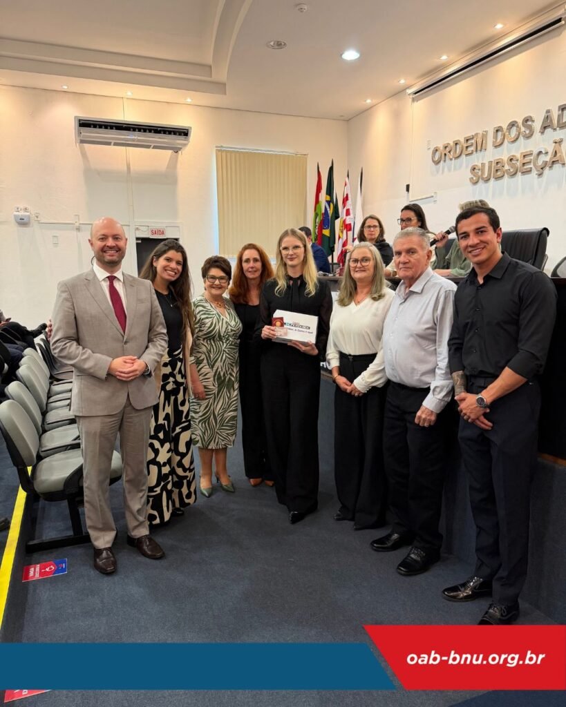 OAB Blumenau entrega credenciais a 19 novos profissionais e marca início de uma nova etapa na advocacia