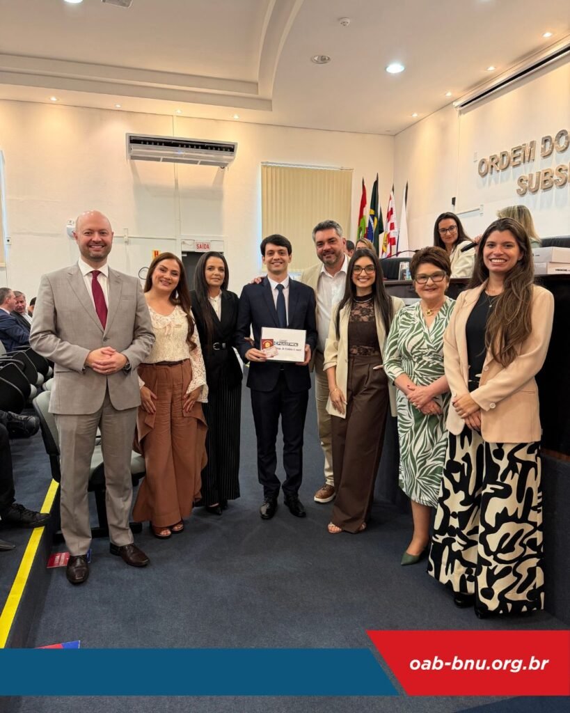 OAB Blumenau entrega credenciais a 19 novos profissionais e marca início de uma nova etapa na advocacia