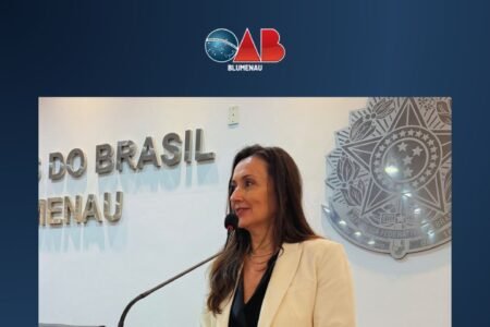 Sabrina Knihs de Medeiros assume a      Secretaria-Geral da OAB Blumenau