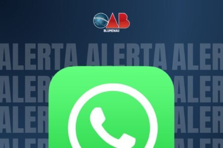 UTILIDADE PÚBLICA: CLONAGEM WHATSAPP OAB BLUMENAU