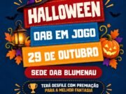 OAB Blumenau promove edição especial de Halloween do “OAB em Jogo” em outubro de 2026