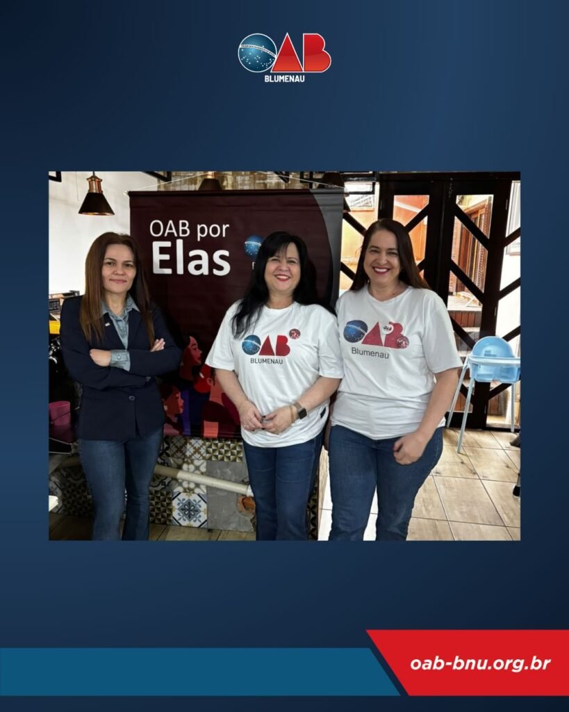 OAB Blumenau promove ação que une orientação jurídica, acolhimento e cuidado voltados às mulheres