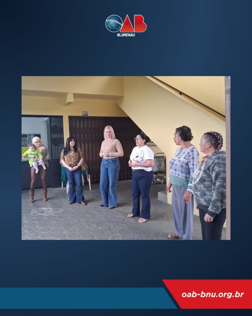 OAB Blumenau promove ação que une orientação jurídica, acolhimento e cuidado voltados às mulheres