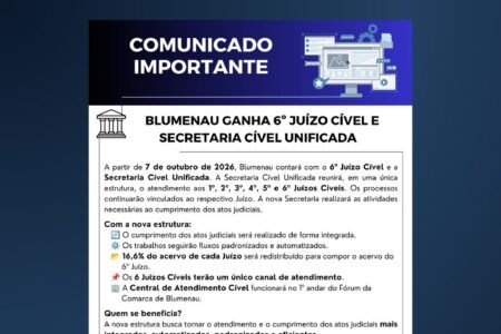 Nova estrutura do Poder Judiciário busca ampliar a eficiência dos serviços, integrar atendimentos e padronizar procedimentos na comarca