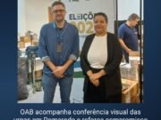 OAB acompanha conferência visual das urnas em Pomerode e reforça compromisso com a democracia