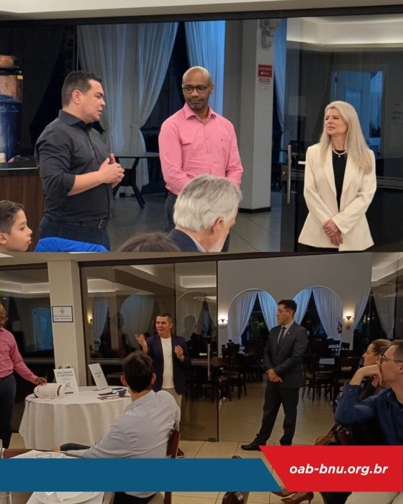 OAB Blumenau promove lançamento de cartilha sobre ética e marketing jurídico em evento que reuniu advocacia e acadêmicos