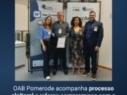 OAB Pomerode acompanha processo eleitoral e reforça compromisso com a democracia