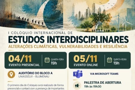 Mudanças climáticas e desafios da sociedade estarão em debate com participação da OAB Blumenau