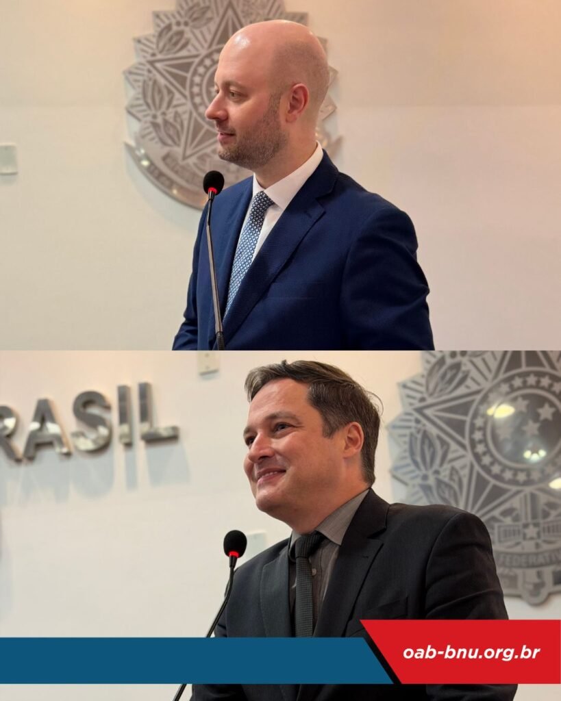 OAB Blumenau recebe novos advogados em solenidade de entrega de credenciais e reforça compromisso com a valorização da advocacia